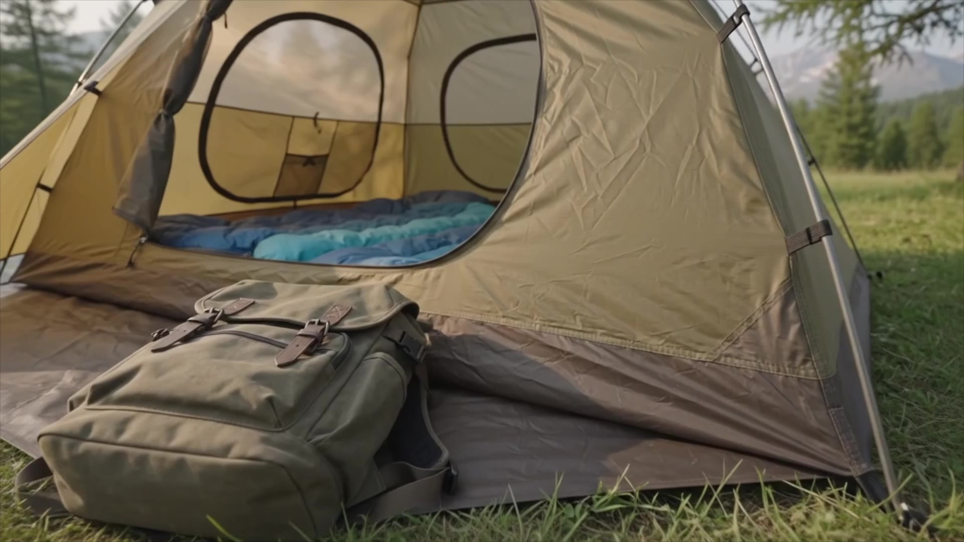 Forceatt Camping Tent 2/3/4 Person, Waterproof & Windproof