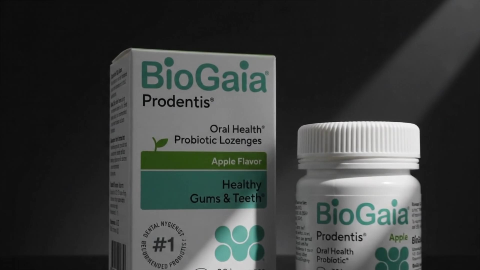 BioGaia Prodentis Oral Probiotics for Teeth & Gums and Bad Breath | Apple