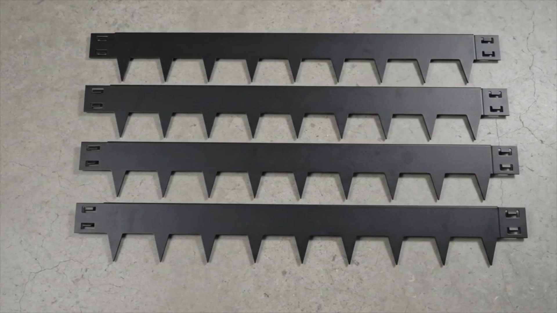 Gardenaire Metal Landscape Edging, 6 Pack