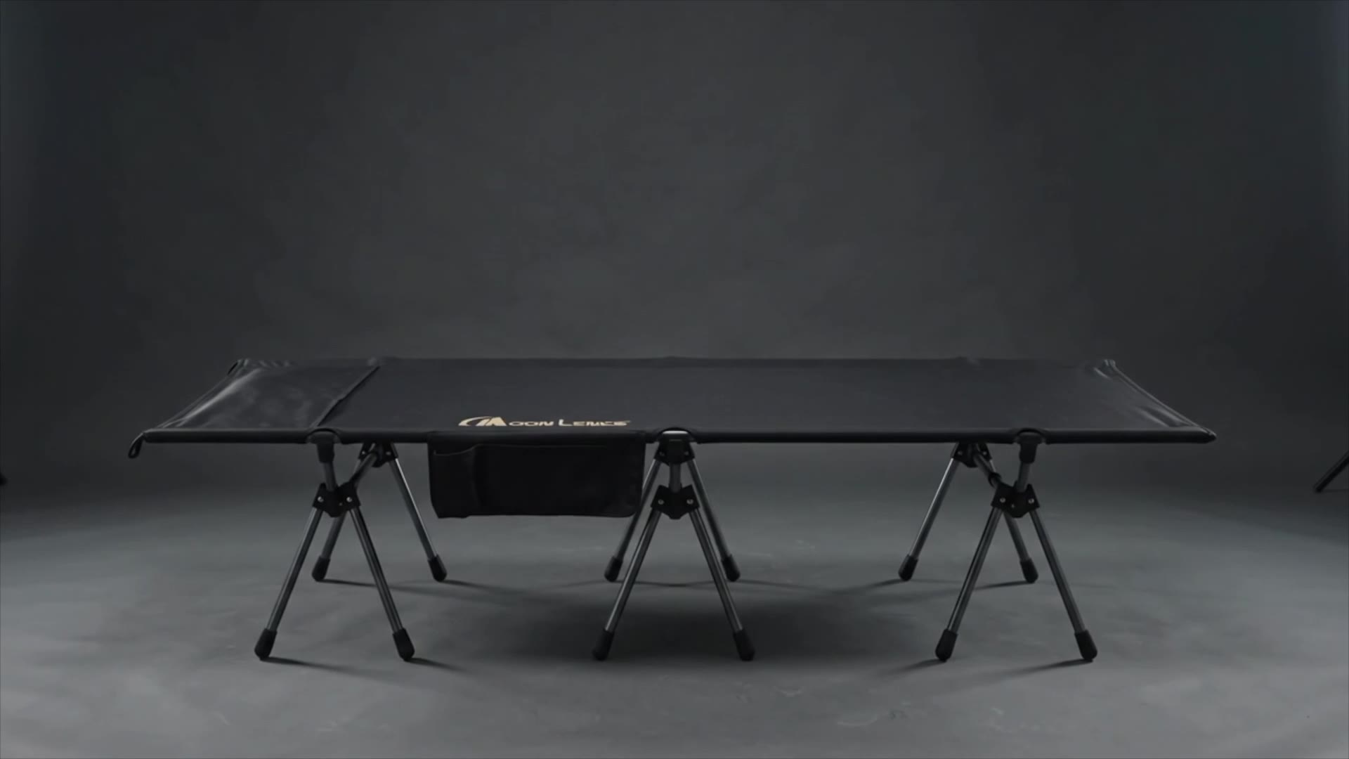 MOON LENCE Camping Cot, Height Adjustable, Strong Support 330lbs