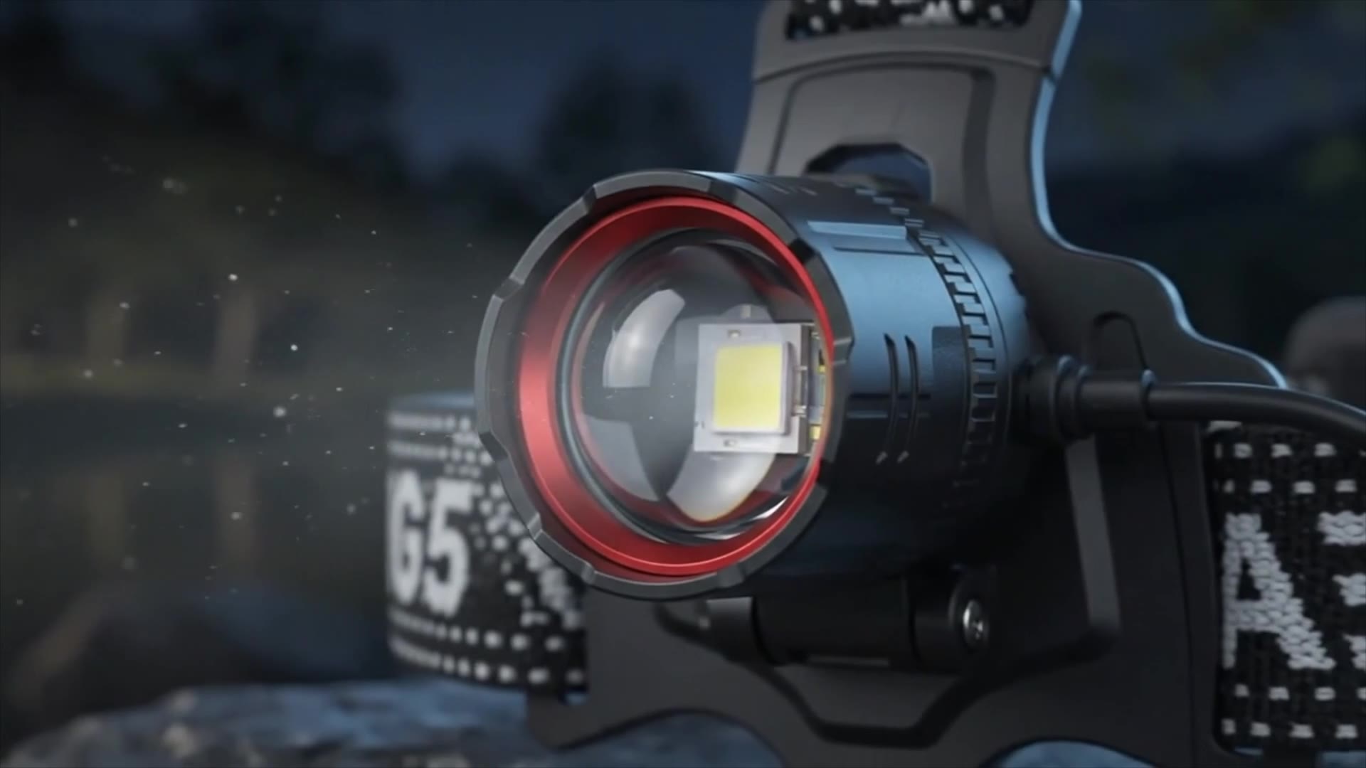 ATDOALL Rechargeable LED Headlamp, 2-Pack