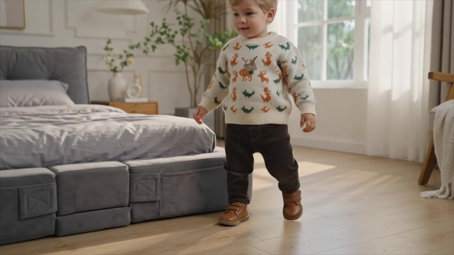 ENITYA Portable Toddler Travel Bed