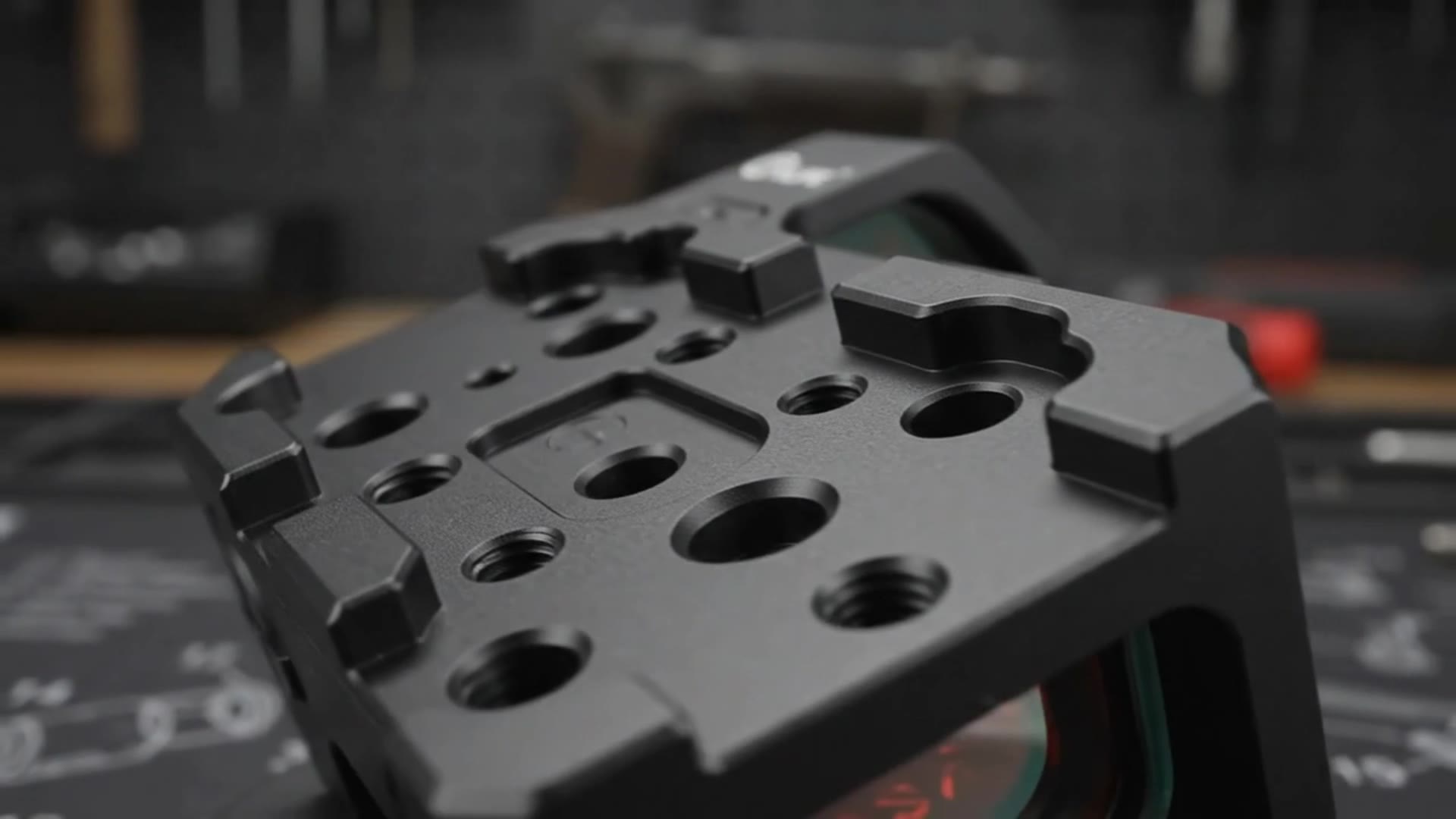 CVLIFE WolfCloak Motion Awake Red Dot Sight for RMR Footprint