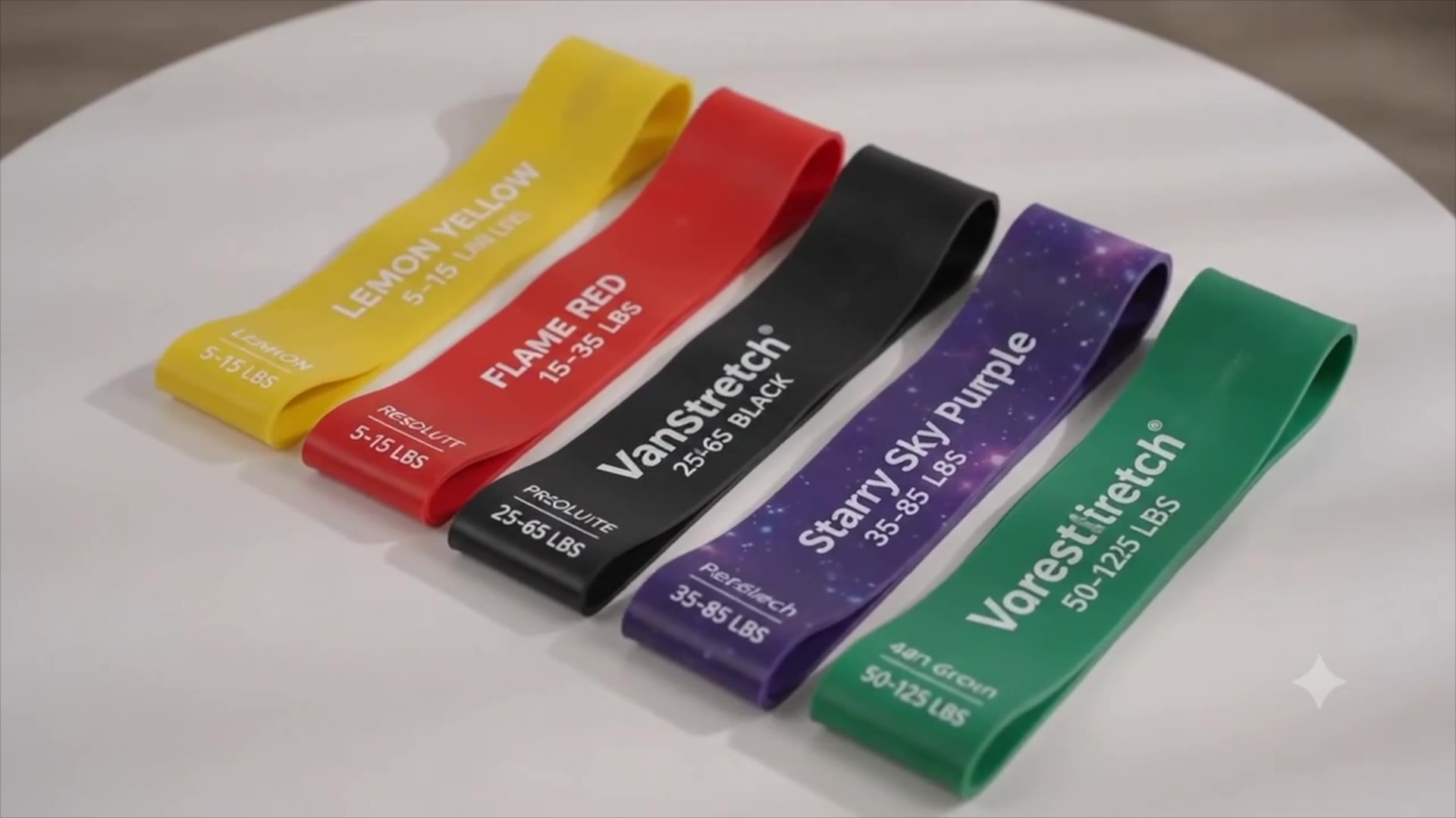 Resistance Bands for Working Out,5-Level Elastic Exercise Bands