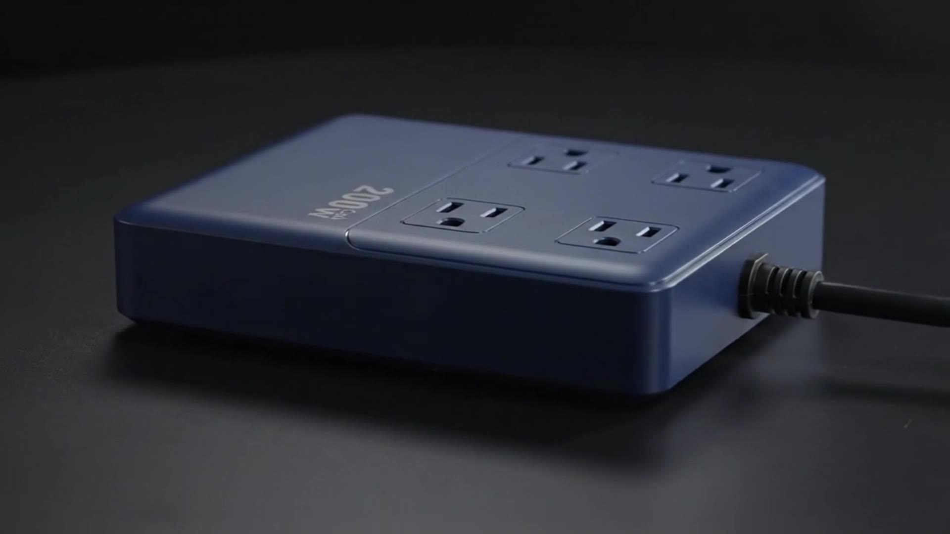 200W 12-in-1 USB C Charging Station Power Strip