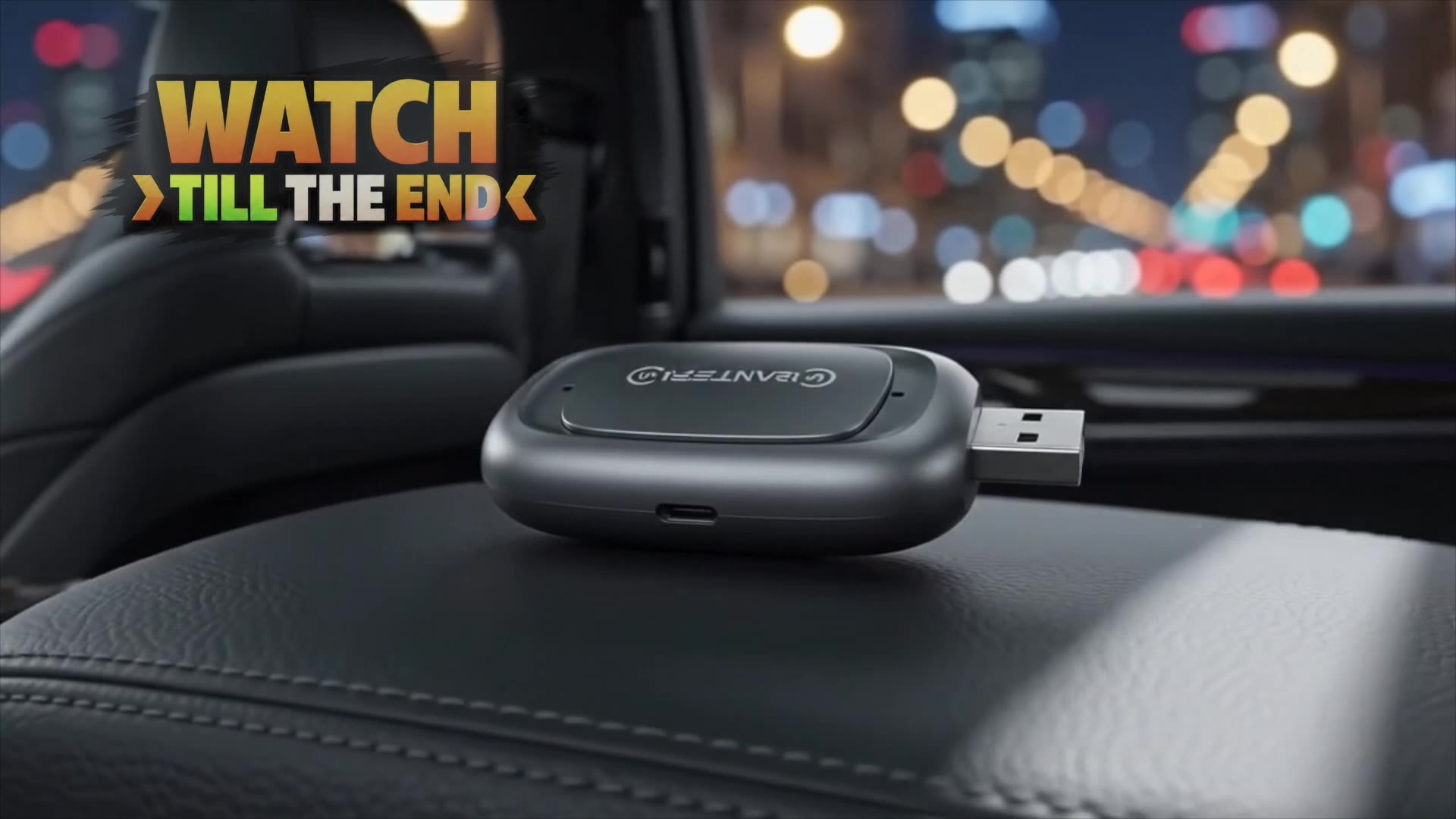 Isantepro 2-in-1 Wireless CarPlay Adapter