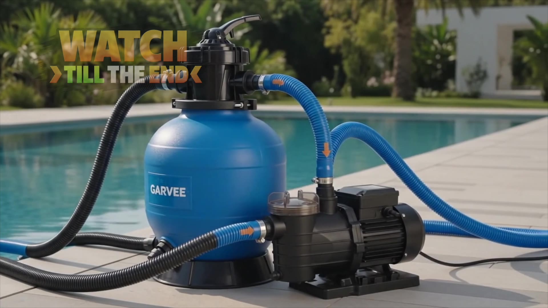 TROPOW Sand Filter Pump for Above Ground Pools
