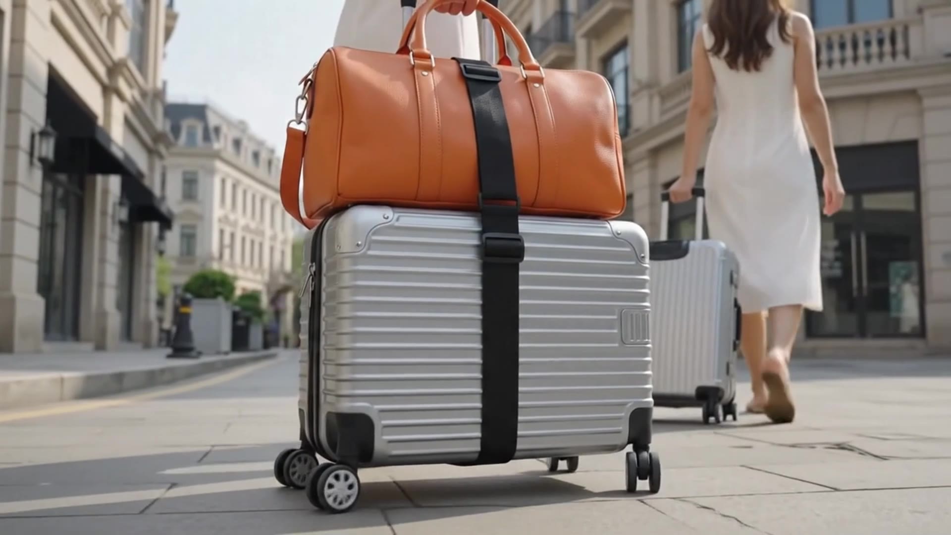 Mayski 4 Pack Luggage Straps