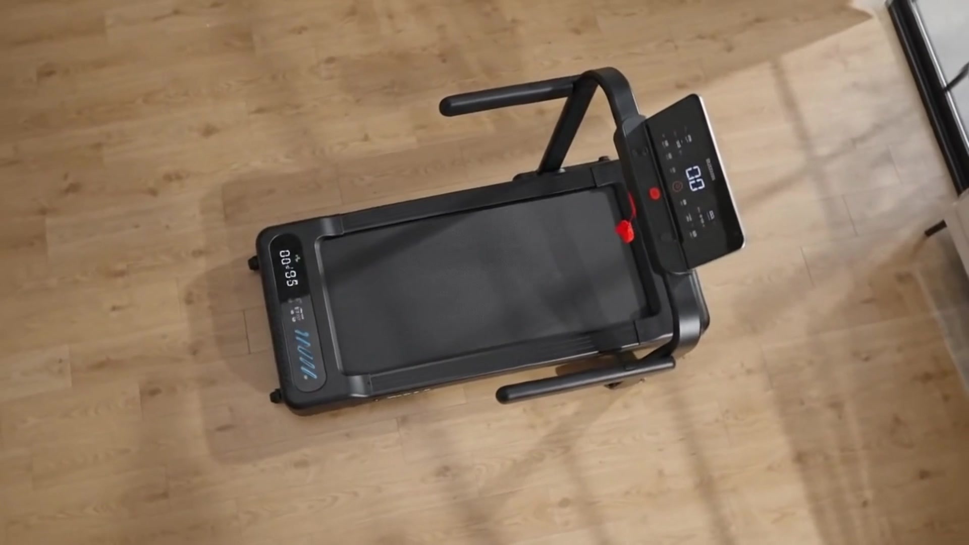 Cardirun Walking Pad with 12% Auto Incline and Handle Bar, Foldable Treadmill
